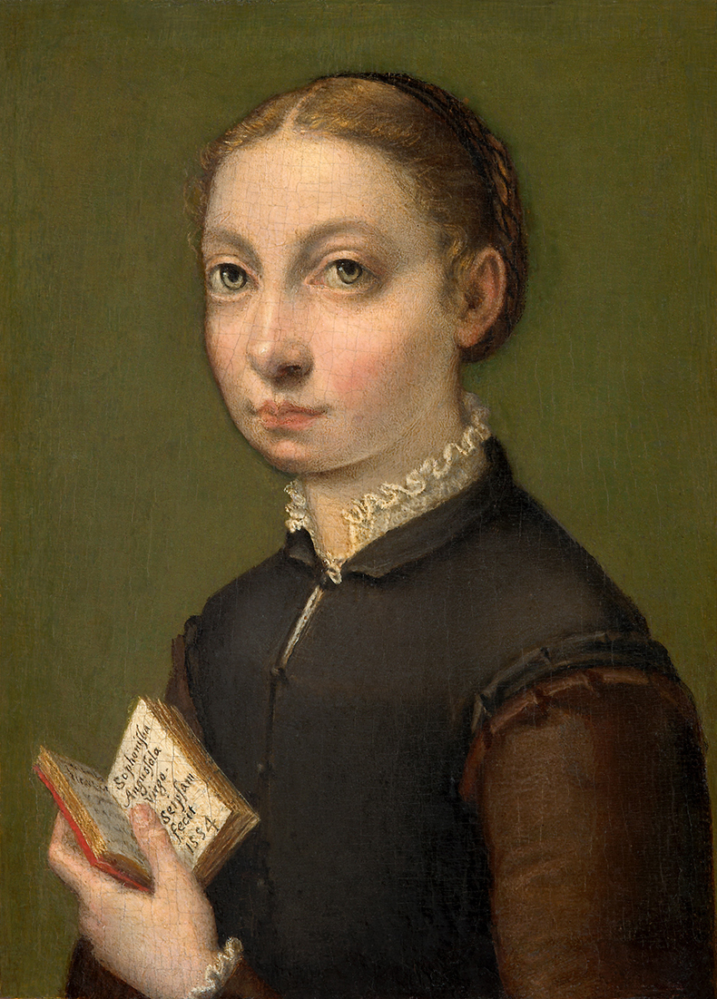 Self-portrait (1554), Sofonisba Anguissola.