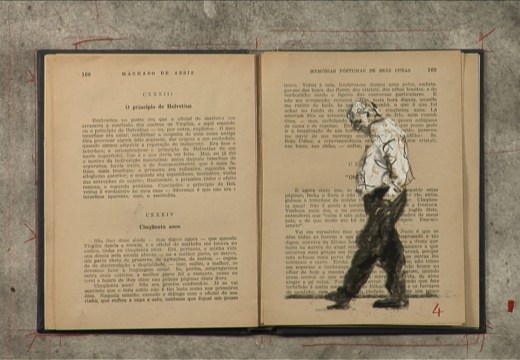 De como não foi ministro d’estado (film still; 2012), William Kentridge.